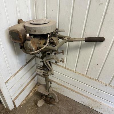 Vintage Johnson Boat Motor