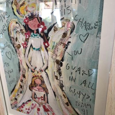 Tricia Robinson Art - Angel Psalm 91