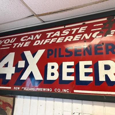 Pilsener Beer Advertising Sign (6ft x 3ft)