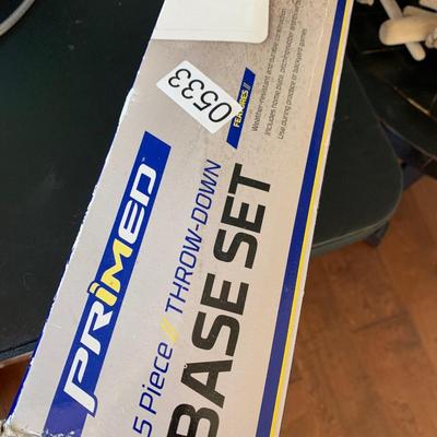 Rubber Throw Down Baseball Base Set