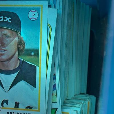 HUGE 1970s Vintage Baseball Card Lot