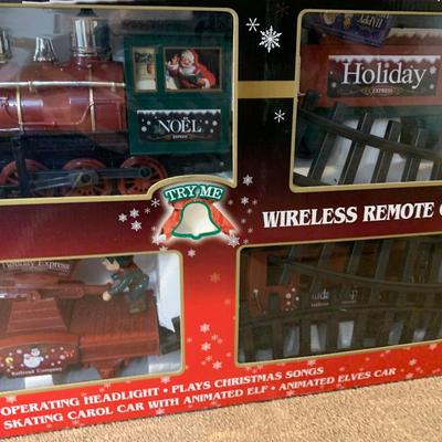 North Pole Express Christmas Train Set