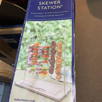 Stainless Steel Skewer Station
