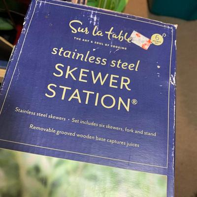 Stainless Steel Skewer Station