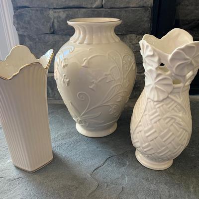 Lenox Vase Lot