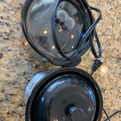 PAIR Smaller Crock Pot Food Warmers