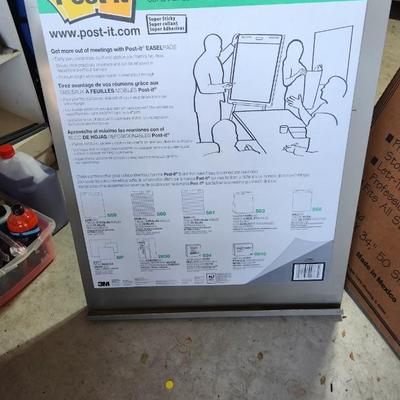 2 Da-Lite Easel Flip Chats stands with 4 Tops Easel Pads 27" x34" 50 sheets each