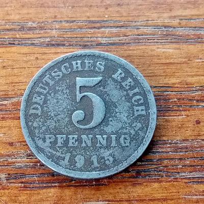 LOT 15 OLD WW I GERMAN COIN