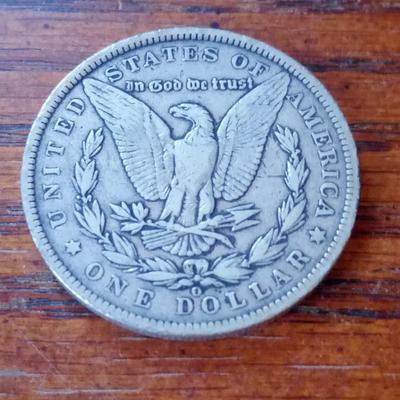 LOT 16 1885-0 SILVER DOLLAR