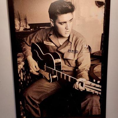 Vintage Elvis Poster