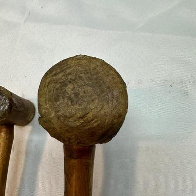 Rawhide Mallets (3 Total)