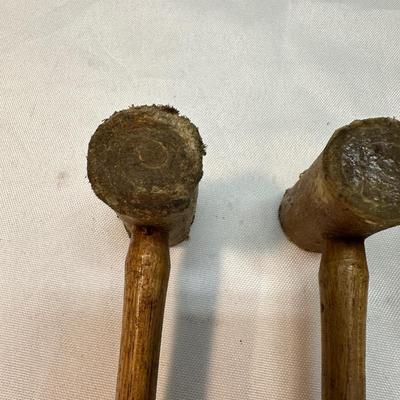 Rawhide Mallets (3 Total)