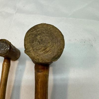 Rawhide Mallets (3 Total)