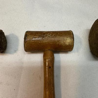 Rawhide Mallets (3 Total)