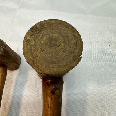 Rawhide Mallets (3 Total)