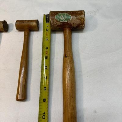 Rawhide Mallets (3 Total)