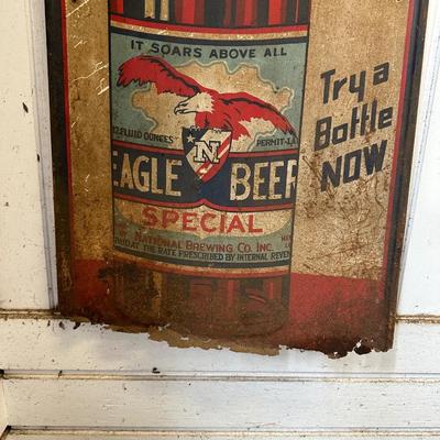 Eagle Beer Advertising Sign