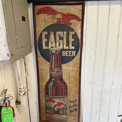 Eagle Beer Advertising Sign