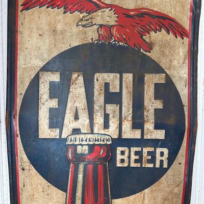 Eagle Beer Advertising Sign