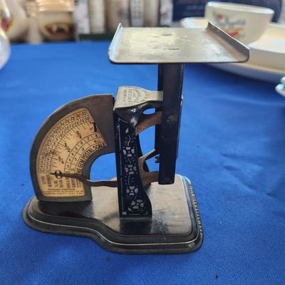 Antique Triner Postal Scale Chicago Gem Postal Scale 1904