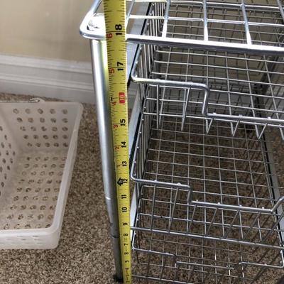 Three Shelf Unit & Basket