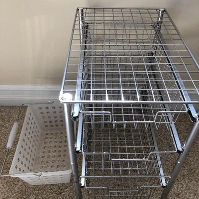 Three Shelf Unit & Basket