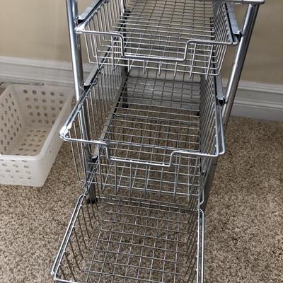 Three Shelf Unit & Basket