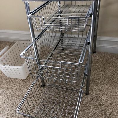 Three Shelf Unit & Basket