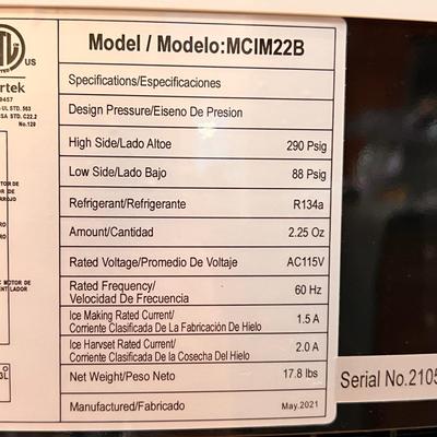 Magic Chef Portable Countertop Ice Maker