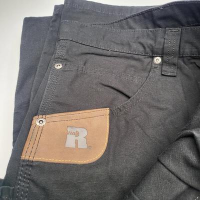 Men's 44x32 Black Wrangler Riggs Workwear Pants