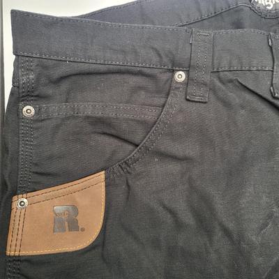 Men's 44x32 Black Wrangler Riggs Workwear Pants