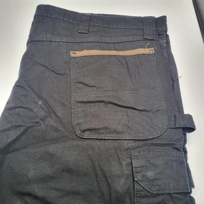 Men's 44x32 Black Wrangler Riggs Workwear Pants