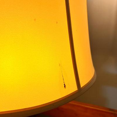 Brass Table Lamp Dual Socket Pull Chain