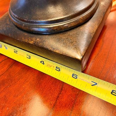 Brass Table Lamp Dual Socket Pull Chain