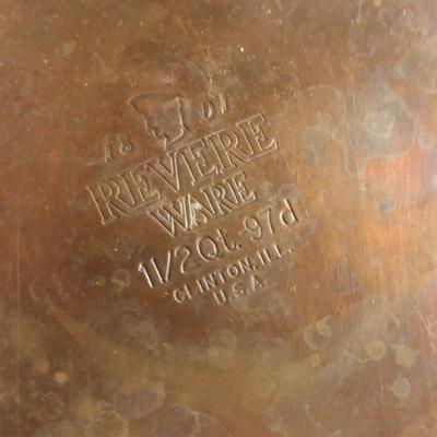 Collection of Revere Ware Cookware