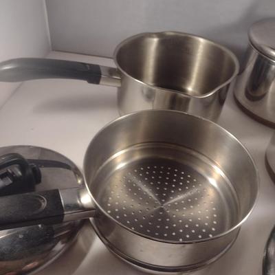 Collection of Revere Ware Cookware