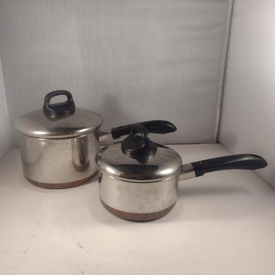 Collection of Revere Ware Cookware