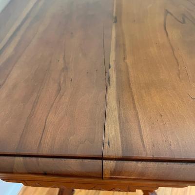 Ornate Antique Carved Wood Table