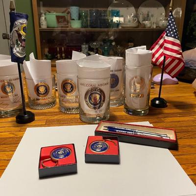 Camp David Presidential Lot of Drinkers Items
