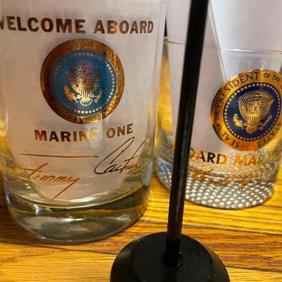 Camp David Presidential Lot of Drinkers Items