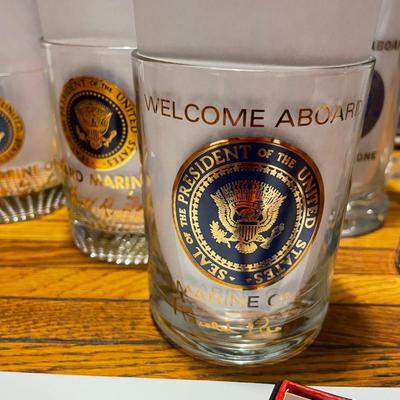 Camp David Presidential Lot of Drinkers Items