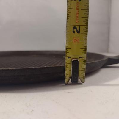 Cast Iron Round Grill Pan