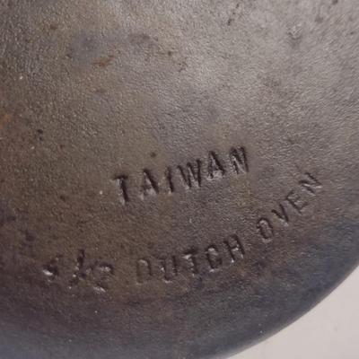 Cast Iron Covered Pot