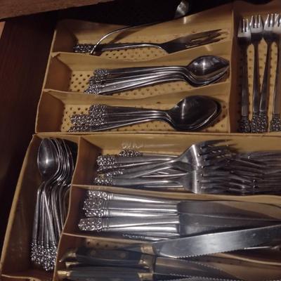 Collection of Kitchen Utensils and Flatware