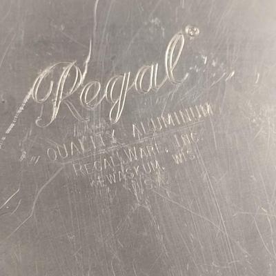 Vintage Regal Metal Cake Carrier