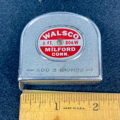 Vintage WALSCO 6-Foot Tape Measure