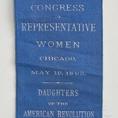 Daughters of American Revolution ribbon