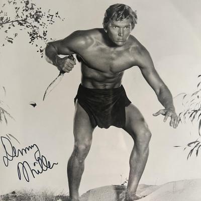 Tarzan Denny Miller
signed movie photo