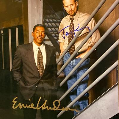 Oz Ernie Hudson and Terry Kinney signed photo