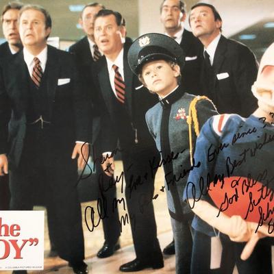 The Toy signed lobby card